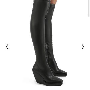 NEW thigh high sock boots